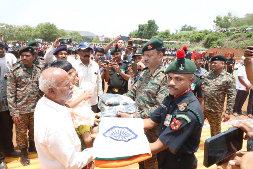 उरीतील स्फोटात कोल्हापूरचा वीर सुपुत्र शहीद; विक्रम चव्हाण यांच्यावर शासकीय इतमामात अंत्यसंस्कार