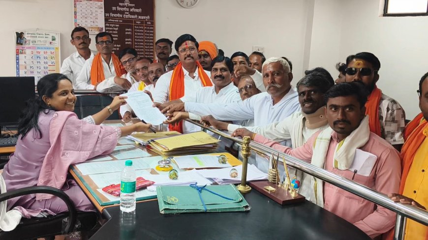 कळमनुरी तालुक्यातील १०९ ग्रामपंचायतींमध्ये ओबीसींचे २७ टक्के राजकीय आरक्षण कायम ठेवण्याची मागणी