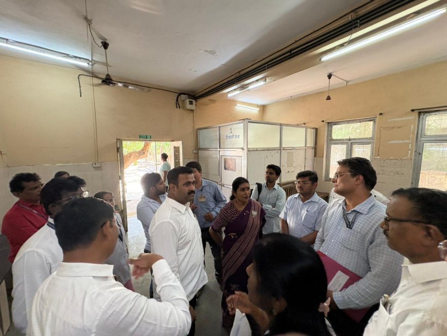 चेंबूरमधील माता-बाल आरोग्य सेवा आणि प्राथमिक आरोग्य सुविधांचा हरिष भांदिर्गे यांनी घेतला आढावा