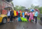 रसायनी पोलिसांची धाडसी कामगिरी; पुराच्या पाण्यात अडकलेल्या एसटी बसमधील ८ प्रवाशांची सुखरूप सुटका