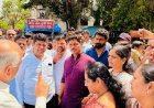 चिखली घरकुल परिसरातील पाणी साचण्याच्या समस्येवर कायमस्वरूपी तोडग्यासाठी महापौर रवी लांडगे यांची पाहणी; अधिकाऱ्यांना तातडीच्या उपाययोजनांचे निर्देश
