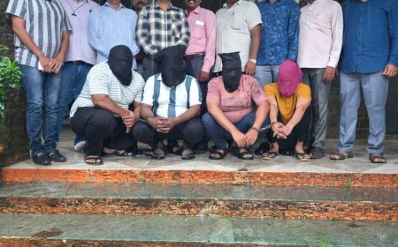 आरटीआय अर्ज मागे घेण्यासाठी १५ लाखांची खंडणी मागणाऱ्या चौकडीला कल्याण गुन्हे शाखेकडून अटक