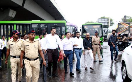 संत तुकाराम महाराज पालखी सोहळ्यासाठी पिंपरी-चिंचवड महापालिकेची जय्यत तयारी; आयुक्त डॉ. विजय सूर्यवंशी यांची प्रत्यक्ष पाहणी