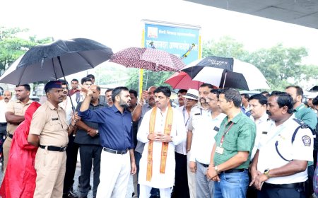 आषाढी पालखी सोहळ्यासाठी पिंपरी-चिंचवड महापालिकेची सज्जता; महापौर रवि लांडगे यांनी पालखी मार्गाची केली पाहणी
