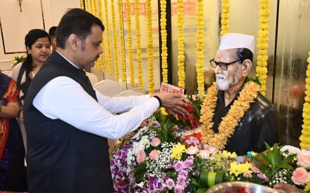 लालबाग येथील ‘मुरलीधर उपाख्य बाबा शिंगोटे’ चौकाचे नामकरण; समाजसेवेतील योगदानाचा मुख्यमंत्री देवेंद्र फडणवीस यांच्याकडून गौरव