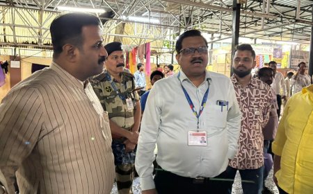 आरोग्य समिती अध्यक्ष हरिष भांदिर्गे यांची पालिका रुग्णालयांमध्ये अचानक पाहणी; आरोग्य सेवांचा घेतला प्रत्यक्ष आढावा