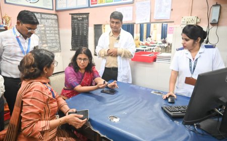 चेंबूरमधील माता रमाबाई आंबेडकर प्रसुतीगृह व ‘माँ’ रुग्णालयाची अतिरिक्त आयुक्त प्राजक्ता वर्मा-लवंगारे यांची आकस्मिक पाहणी