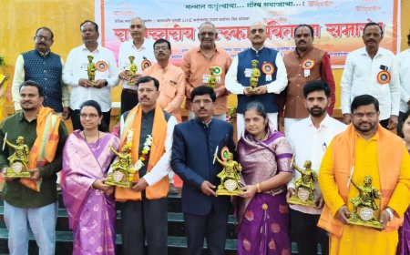 छत्रपती संभाजीनगरात ‘कलमवीर पुरस्कार २०२६-२७’ सोहळा दिमाखात; ११ कर्तृत्ववानांचा गौरव
