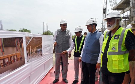 नागपुरात उभारत आहेत देशातील सर्वात मोठे इंटरनॅशनल ॲग्रिकल्चरल कन्व्हेंशन सेंटर; मुख्यमंत्री फडणवीसांनी केली पाहणी