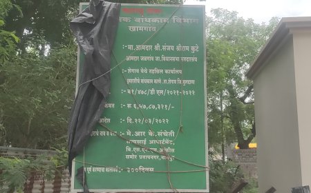 ३०० दिवसांचे काम १,२५० दिवस उलटूनही अपूर्ण; शेगावच्या नवीन तहसील इमारतीवरून संताप