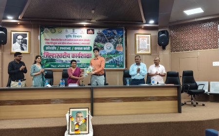 गडचिरोलीचा स्वतंत्र कृषी ब्रँड विकसित करा; स्थानिक उत्पादनांना जागतिक बाजारपेठ मिळवून देण्यावर भर – जिल्हाधिकारी अविश्यांत पंडा