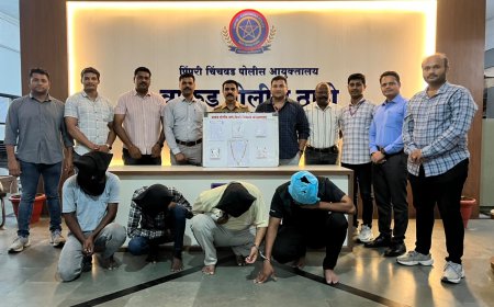 वाकड पोलिसांची मोठी कारवाई; घरफोडी करणारा अट्टल गुन्हेगार साथीदारांसह अटकेत, ७ गुन्हे उघडकीस