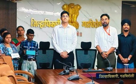 मुख्यमंत्र्यांच्या वाढदिवसानिमित्त दृष्टीदोष असलेल्या विद्यार्थ्यांना 'स्मार्ट व्हिजन' उपकरणांचे वाटप