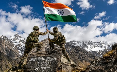 कारगिल विजय दिवस : भारतीय सैन्याच्या अदम्य शौर्य, त्याग आणि राष्ट्रप्रेमाची अमर गाथा