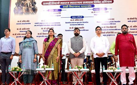 तळागाळातील नागरिकांपर्यंत योजनांचा लाभ पोहोचवावा; वरळीतील 'छत्रपती शिवाजी महाराज महसूल समाधान शिबिराला' उत्स्फूर्त प्रतिसाद – सचिन अहिर