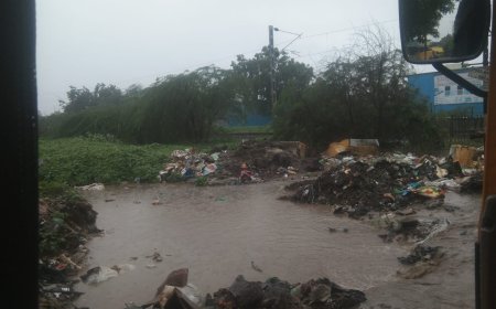 परभणीत पावसाचा धडाका; शहरातील रस्ते जलमय, सखल भागांत पाणी साचले