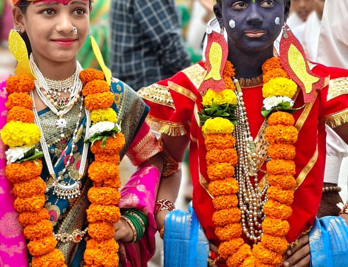 आषाढी एकादशीनिमित्त नूतन माध्यमिक विद्यालय, भाटगाव येथे विद्यार्थ्यांनी साकारला भक्तिमय वारी सोहळा