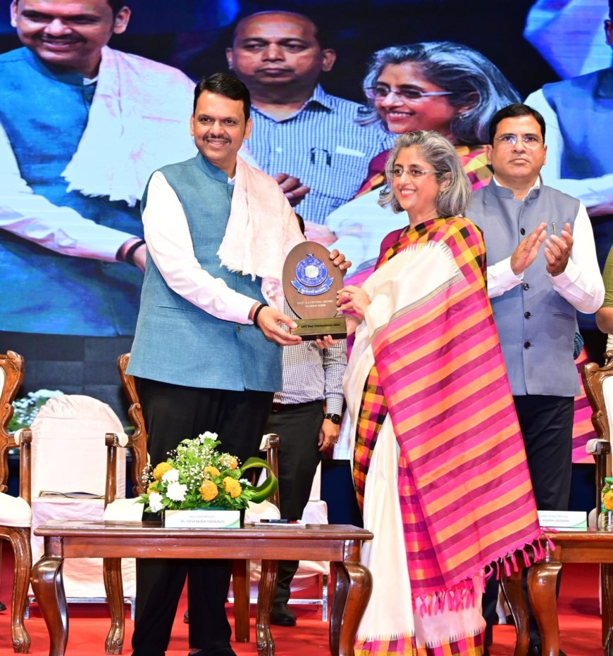 जीएसटीमध्ये महाराष्ट्र देशात अव्वल; 'जीएसटीची राजधानी' म्हणून मुख्यमंत्री देवेंद्र फडणवीस यांचा गौरव