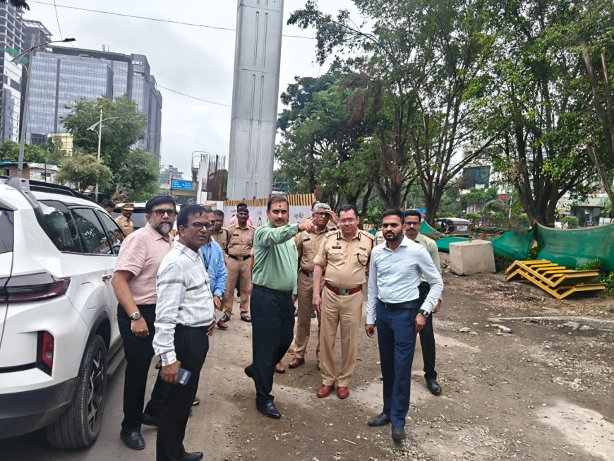 आषाढी वारीपूर्वी देहू ते पालखी मार्गाची पोलिस आयुक्तांकडून पाहणी; सुरक्षित आणि निर्विघ्न सोहळ्यासाठी प्रशासन सज्ज