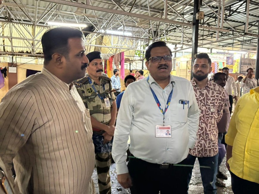 आरोग्य समिती अध्यक्ष हरिष भांदिर्गे यांची पालिका रुग्णालयांमध्ये अचानक पाहणी; आरोग्य सेवांचा घेतला प्रत्यक्ष आढावा