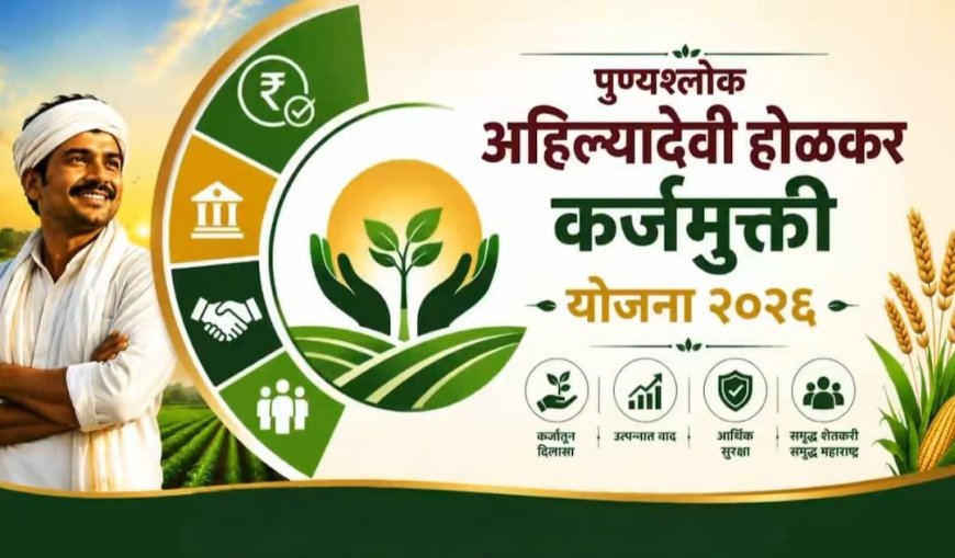 पुण्यश्लोक अहिल्यादेवी होळकर शेतकरी कर्जमुक्ती योजना’ : विविध विभागांच्या समन्वयातून शेतकऱ्यांच्या आर्थिक पुनरुत्थानाला नवी दिशा
