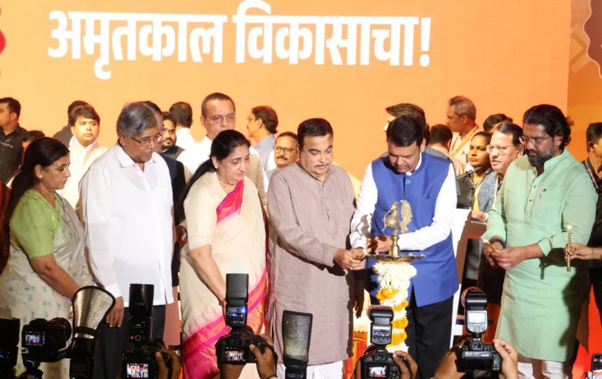 पायाभूत सुविधांच्या विकासामुळे २०३० पर्यंत पुणे देशाचे 'ग्रोथ इंजिन' बनणार; पुणे-शिरूर, तळेगाव-चाकण-शिक्रापूर आणि हडपसर-यवत उन्नत मार्गांचे भूमिपूजन