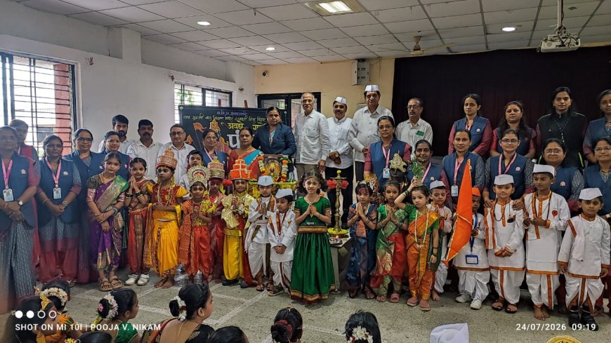आषाढी एकादशीचा भक्तिमय जल्लोष; नाशिकमध्ये दिंडी, विठ्ठल चित्रकला आणि ‘पंढरीचे सुख नाही त्रिभुवनी’ कार्यक्रमाचे आयोजन