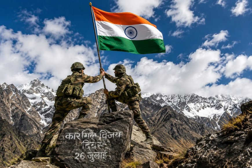 कारगिल विजय दिवस : भारतीय सैन्याच्या अदम्य शौर्य, त्याग आणि राष्ट्रप्रेमाची अमर गाथा