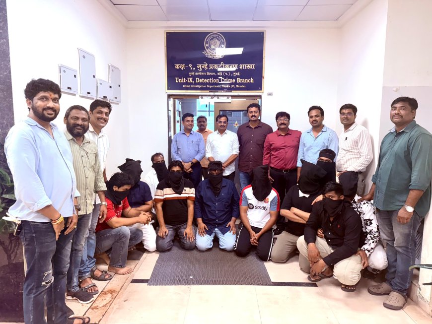 ₹२५ लाखांच्या खंडणीसाठी बिल्डरला जीवे मारण्याची धमकी; मुंबई गुन्हे शाखेकडून कुख्यात गुंडांसह १२ जण अटकेत
