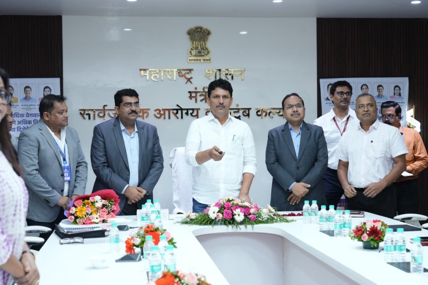 आरोग्य सेवेत तंत्रज्ञानाची नवी क्रांती; १०२ रुग्णवाहिकांसाठी ‘कॅशलेस पेट्रोकार्ड’ सुविधेचे उद्घाटन