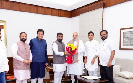 मुंबईच्या पुनर्विकास व पायाभूत सुविधांवरील प्रलंबित प्रश्नांबाबत सचिन अहिर यांची केंद्रीय मंत्र्यांशी चर्चा