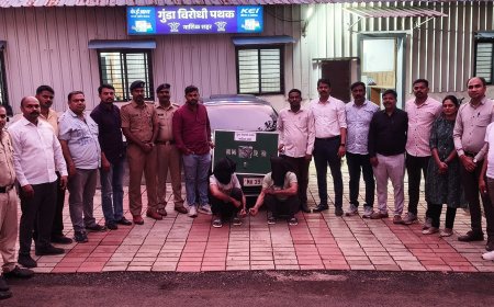 गावठी पिस्तुलाचा धाक दाखवून लुटमार करणाऱ्या टोळक्याला नाशिक पोलिसांची अटक; अहिल्यानगरमध्ये सिनेस्टाईल पाठलाग