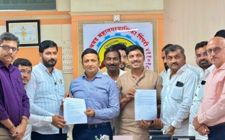 भामा-आसखेड प्रकल्पग्रस्तांच्या प्रश्नांवर महापौर रवि लांडगे यांच्यासोबत सकारात्मक चर्चा; विकासकामे टप्प्याटप्प्याने मार्गी लावण्याचे आश्वासन