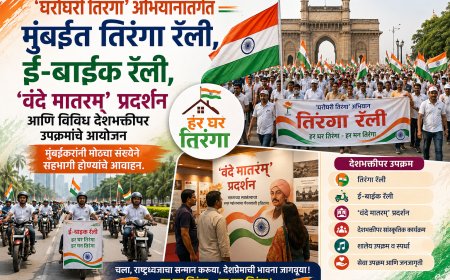 घरोघरी तिरंगा’ अभियानासाठी मुंबईत विविध उपक्रम; प्रत्येक विभागातील तिरंगा रॅलीत सहभागी होण्याचे महापालिकेचे आवाहन