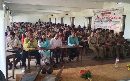 गडचिरोलीत अग्निवीर भरती मार्गदर्शन मेळावा यशस्वी; ४४९ उमेदवारांची उपस्थिती
