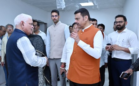 मेडिकल-मेयोतील विकासकामांची मुख्यमंत्र्यांकडून पाहणी; सर्पदंशग्रस्त बालिकेच्या प्रकृतीचीही घेतली चौकशी