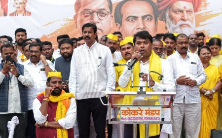 अनुसूचित जाती उपवर्गीकरणाच्या मागणीसाठी पिंपरी-चिंचवडमध्ये जनआक्रोश महामोर्चा; हजारो समाजबांधवांचा सहभाग आमदार अमित गोरखे यांच्या नेतृत्वाखाली मोर्चा; निगडी तहसीलदारांना निवेदन