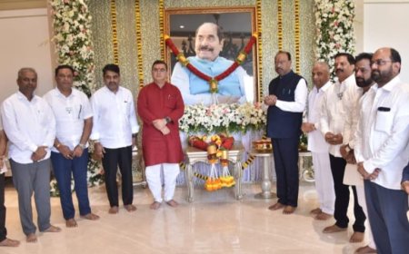 मंत्री बावनकुळे व रावल यांच्याकडून डी. वाय. पाटील यांच्या कुटुंबीयांचे सांत्वन