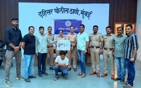 दहिसरमध्ये देशी बनावटीचे पिस्तूल व सहा जिवंत काडतुसे जप्त; एकाला अटक