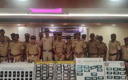 पूर्व परिमंडळ-२ पोलिसांचा नागरिकांना दिलासा; ४९.५८ लाखांचा चोरीचा मुद्देमाल परत