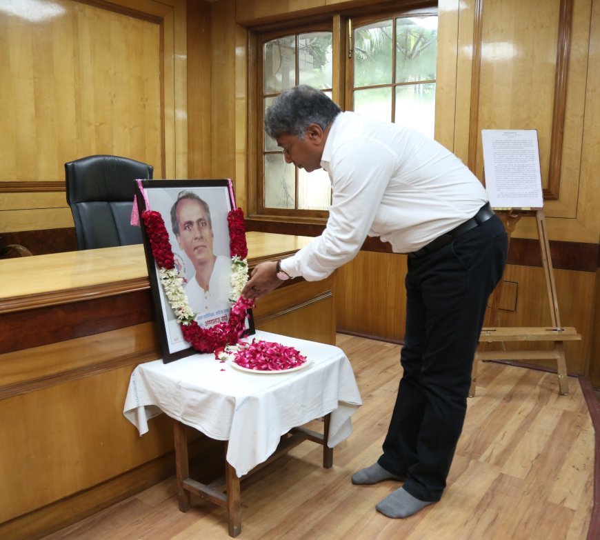 लोकशाहीर अण्णाभाऊ साठे यांच्या जयंतीनिमित्त राजधानीत अभिवादन