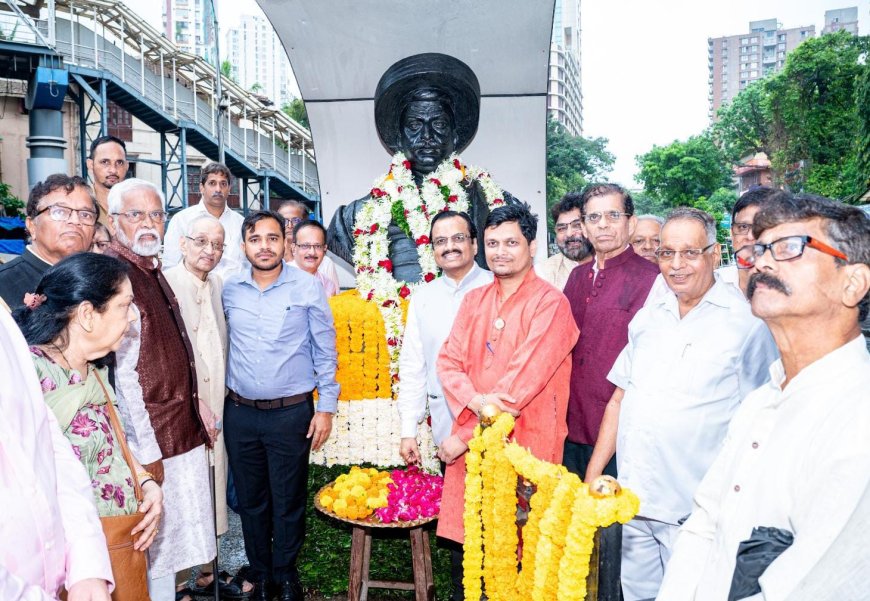 मुंबईचे शिल्पकार नाना शंकरशेट यांच्या १६१ व्या पुण्यतिथीनिमित्त विविध कार्यक्रमांतून विनम्र अभिवादन