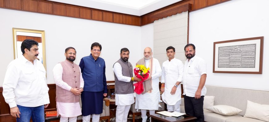 मुंबईच्या पुनर्विकास व पायाभूत सुविधांवरील प्रलंबित प्रश्नांबाबत सचिन अहिर यांची केंद्रीय मंत्र्यांशी चर्चा