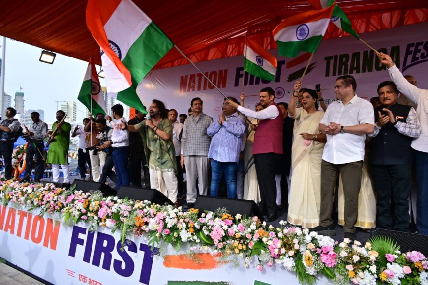 भारतीय तिरंगा यात्रा केवळ रॅली नसून देशप्रेमाची भावना – मुख्यमंत्री देवेंद्र फडणवीस