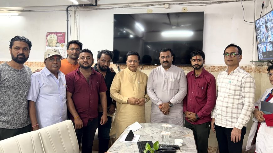 म. वा. देसाई रुग्णालयाची आरोग्य समिती अध्यक्षांकडून पाहणी; मनुष्यबळाच्या कमतरतेचा आढावा
