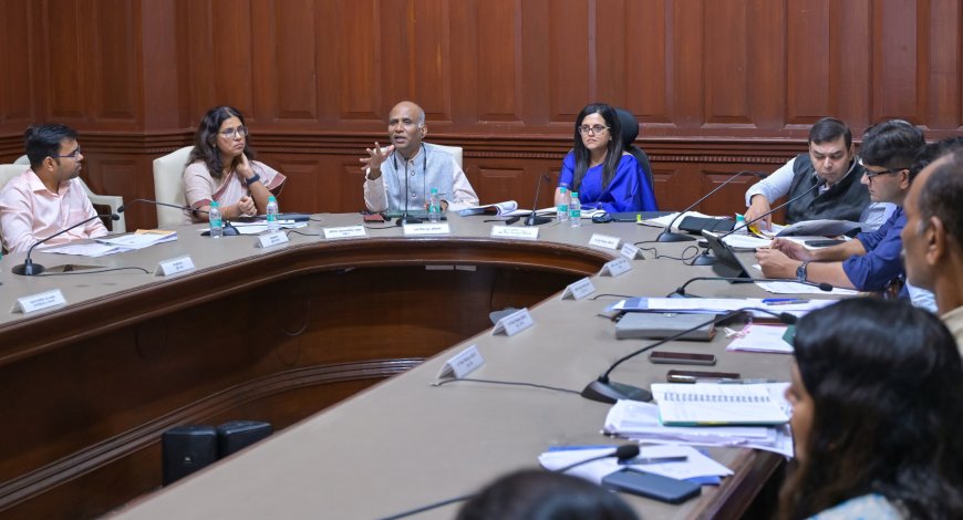 उर्वरित चार दिवसांत मतदार याद्यांच्या SIR कामाला वेग द्या; मुख्य निवडणूक अधिकारी एस. चोक्कलिंगम यांचे निर्देश
