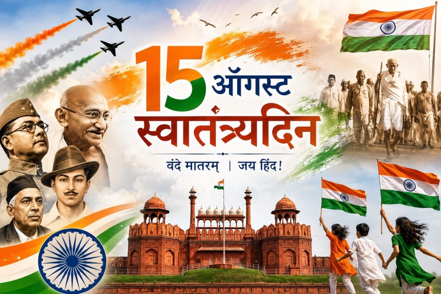 १५ ऑगस्ट : तिरंग्याच्या सावलीत आठवण त्या बलिदानांची; स्वातंत्र्याला अर्थ देणे हीच खरी जबाबदारी