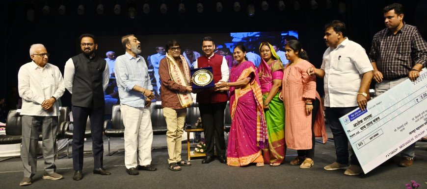 अशोक सराफ यांनी मराठी सिनेमाला वेगळी उंची दिली – मुख्यमंत्री देवेंद्र फडणवीस