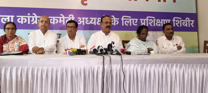 नाशिकमध्ये काँग्रेस जिल्हाध्यक्षांचे प्रशिक्षण शिबिर; मतदार पुनरीक्षणावर हर्षवर्धन सपकाळ यांचा भाजपवर गंभीर आरोप