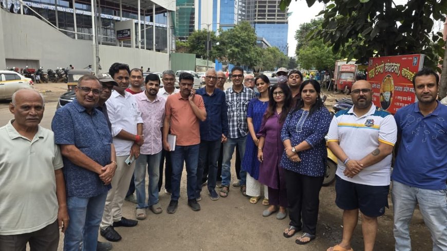 बालेवाडीतील रस्ते आणि वाहतूक समस्यांवर प्रत्यक्ष पाहणी; खड्डे, फुटपाथ व ड्रेनेज प्रश्न तातडीने सोडविण्याची मागणी
